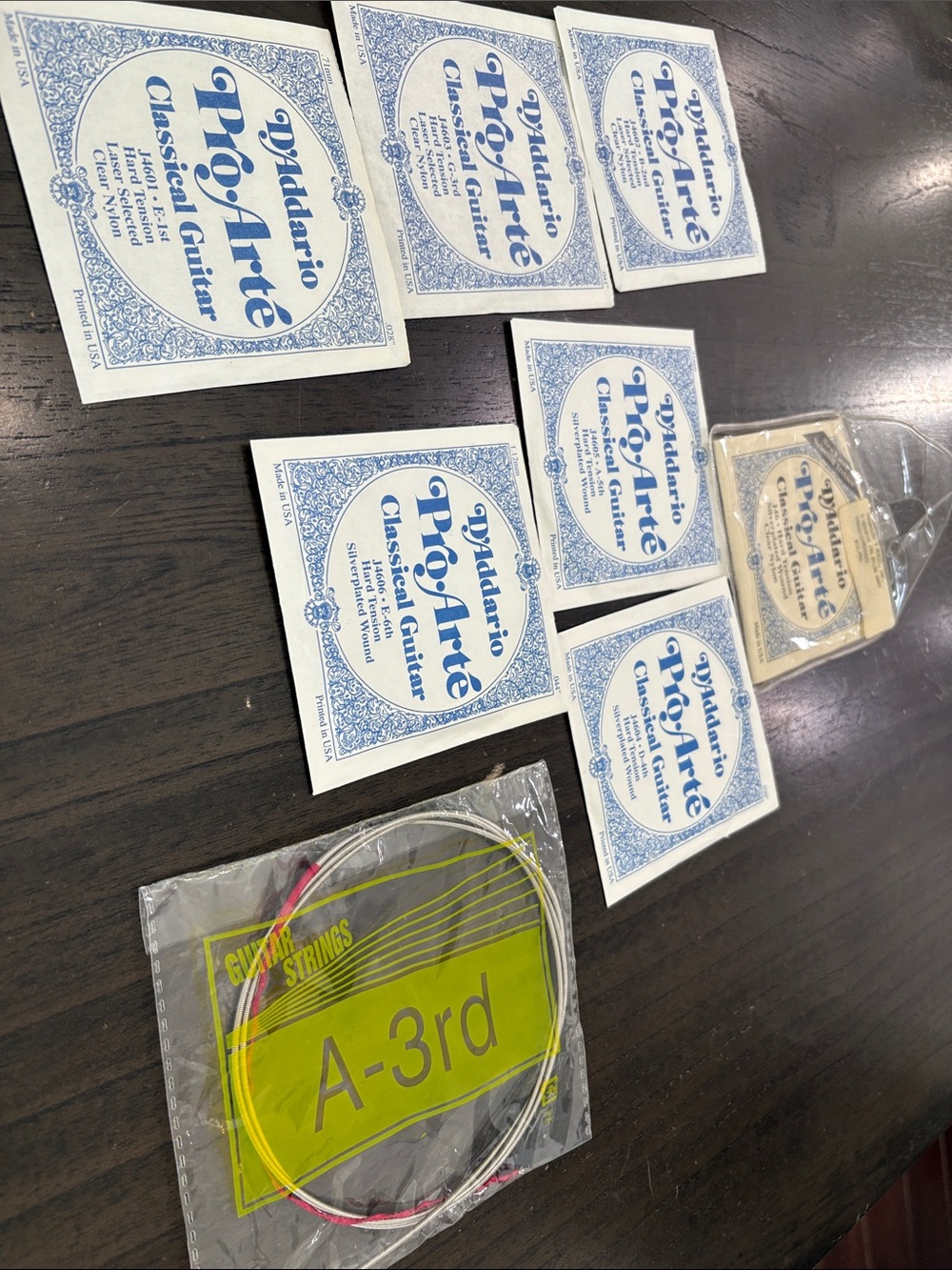 Pro-Arte Classical Guitar Strings - Blue/White Pack
